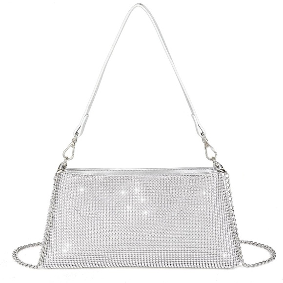 Elegant Silver Women's Bag Never used! - Picture 1 of 5